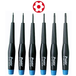 800-150 Eclipse Tools Precision Security Star Tip Screwdriver Set, 6 Piece