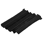 900-098-BK Eclipse Tools Cable Ties, Hook Tape, 8" Black 25 per pack