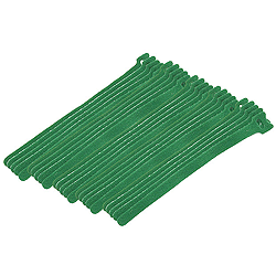 900-098-GN Eclipse Tools Cable Ties Hook Tape 8" Green, 25 per pack