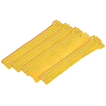 900-098-YL Eclipse Tools Cable Ties Hook Tape 8" Yellow, 25 per pack