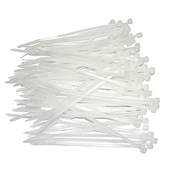 902-013 Eclipse Tools Cable Ties, Neutral, 5-1/2" x .14", Bag of 100 pcs