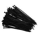 902-019 Eclipse Tools Cable Ties, Black, 4" x .1", Bag of 100 pcs