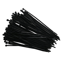 902-023 Eclipse Tools Cable Ties - Black - 7-7/8" x .14", Bag of 100 pcs