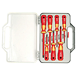 902-213 Eclipse Tools 1000V Insulated Screwdriver Set, 7 Piece