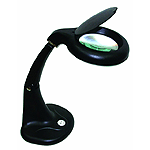 902-221 Eclipse Tools 5D Desk Type Magnifier - Black