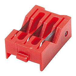 902-324 Eclipse Tools Replacement Cassette - Red - N-Series 3 Blade