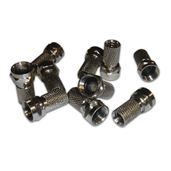 902-368-10 Eclipse Tools Twist On CATV F Connectors for RG-6, 10 pk