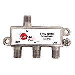 902-370 Eclipse Tools 3 Way CATV Splitter 5-1000 MHz