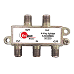 902-371 Eclipse Tools 4 Way CATV Splitter 5-1000 MHz