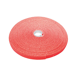 902-386 Eclipse Tools Hook & Loop Tape, 3/4" Wide, Red, 50 FT Roll