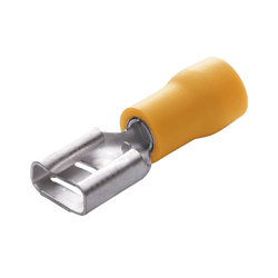 902-426-10 Eclipse Tools Female Disconnects, 12-10AWG, Yellow, Vinyl Insulated PVC for .250 X .032" Tab, 10PK
