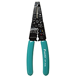 CP-412G Eclipse Tools Wire Stripper/Crimper AWG 10-26 with Pliers Head