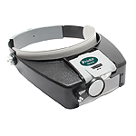 MA-016 Eclipse Tools Adjustable Magnification Headband Visor Light