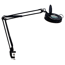 MA-1205CA-B Eclipse Tools Black Magnifier Workbench Lamp 2.25X(5D)