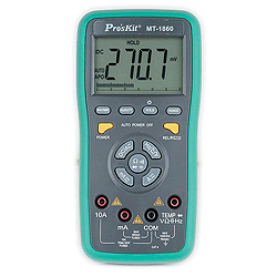 MT-1860 Eclipse Tools Multimeter, Dual Display with PC Interface