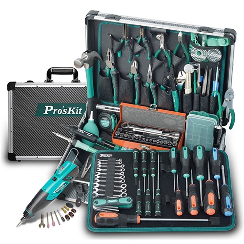 PK-1990A Eclipse Tools Pro'sKit Professional Electrician & Electronic Tool Kit