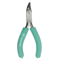 PM-055CN Eclipse Tools ESD Safe Cushion Grip Bent Nosed Pliers