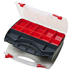 SB-3428SB Eclipse Tools Compartment Storage Case, dual sided, up to 31 compartments