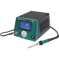 SS-257EU Eclipse Tools LCD Smart Soldering Station w/Stainless Steel Heating Element