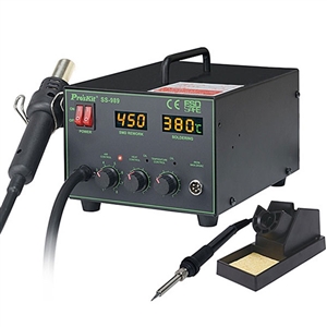 SS-989E Eclipse Tools 2-in-1 SMD Hot Air Rework Station