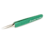 TZ-202N Eclipse Tools Tweezer, ESD Safe, Soft-Grip - Super Fine Tip