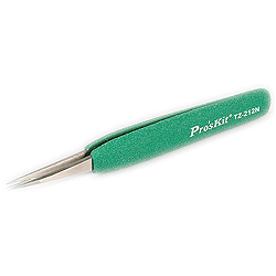 TZ-212N Eclipse Tools Tweezer, ESD-Safe, Soft-Grip, Extremely Fine and Sharp Tip