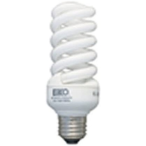 EIKO SP20/41K 20Watt 120V 4100K Spiral Shaped Compact Flourescent Bulb