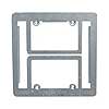 MP-2 Erico-Caddy<br> Double gang Mounting Plate Brackets (no screws included)