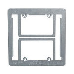 MP-2 Erico-Caddy<br> Double gang Mounting Plate Brackets (no screws included)