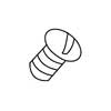 S3575BP100 Erico-Caddy<br>1/4- 20 x 3/8" round head screw - 100/pkg