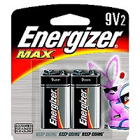 Energizer 522BP-2 Energizer Max 9V 2-Pack Batteries