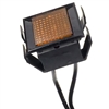 38-1133-12 GC Electronics Panel Lamp, Large Rectangular, 12V Neon Light, Amber