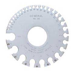 General Tools 20<br>Wire Gage