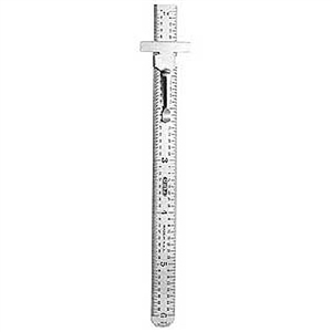 150mm Precision Economy Flexible Steel Rulers | General Tools 300MM