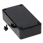 Hammond 1591BSBK<br>Multipurpose Plastic Enclosure - Economical Version - <b>4.4"L x 2.4"W x 1.1"D - Black</b>