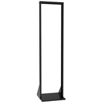 Relay Rack, Open Frame, 2-Post, 19 inch x 86.6" | DNRR84LDW Hammond Manufacturing