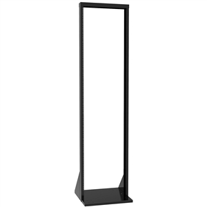 Relay Rack, Open Frame, 2-Post, 19 inch x 86.6" | DNRR84LDW Hammond Manufacturing
