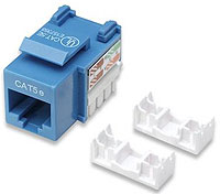 ICI 210546 Cat5e Keystone Jack - Blue