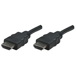 ICI 306119 HDMI Male to Male, Shielded, Black, 1.8 m (6 ft.)
