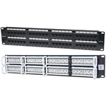 Intellinet 513579 CAT5e Patch Panel - 48-Port, UTP, 2U