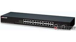 ICI 523929 24-Port 10/100 + 2 Gigabit Combo Ports Fast Ethernet Office Switch (SFP and RJ-45)
