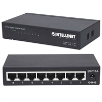530347Intellinet 8-Port Gigabit Ethernet Switch, Metal