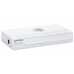 Manhattan 560689 8-Port Fast Ethernet Switch