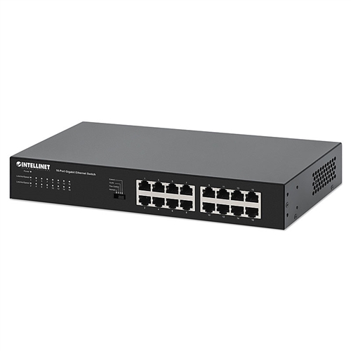 561815 Intellinet 16-Port Gigabit Ethernet Switch