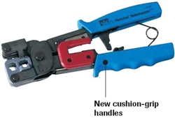 30-696 Ideal Industries<br>Ratchet Telemaster crimp tool for RJ-11 & RJ-45 connectors