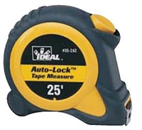 35-242 Ideal Industries Auto-Lock 25 ft. Tape Measure