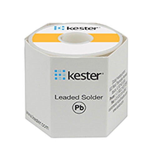 24-6337-0027 Kester Solder Wire, SN63 PB37 3.3% 44 .031" diameter 1lb. Spool