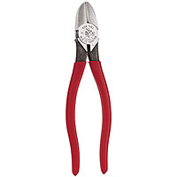 Klein Tools D220-7 7" Heavy-Duty Diagonal-Cutting Pliers - Tapered Nose