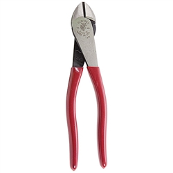 Klein Tools D248-8 8" High-Leverage Diagonal-Cutting Pliers - Angled Head