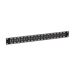 Kendall Howard 1903-1-001-01 1U Flat Cable Lacing Panel